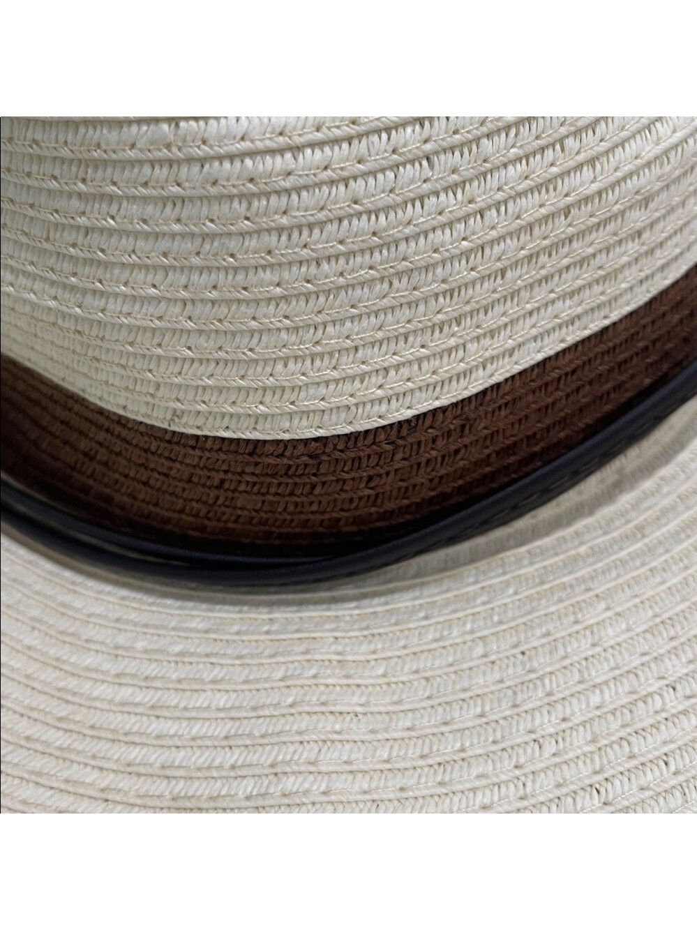 Sloggers Wide Brimmed Sun And Gardening Hat Cream Brown SZ M 22 1/2” - Picture 3 of 4